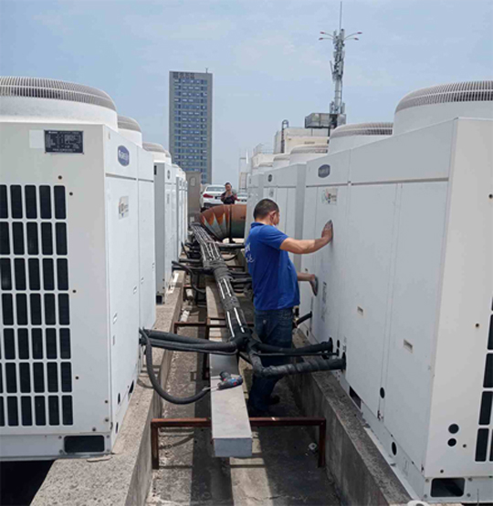 祁门中央空调制热和不制冷系统维修方法